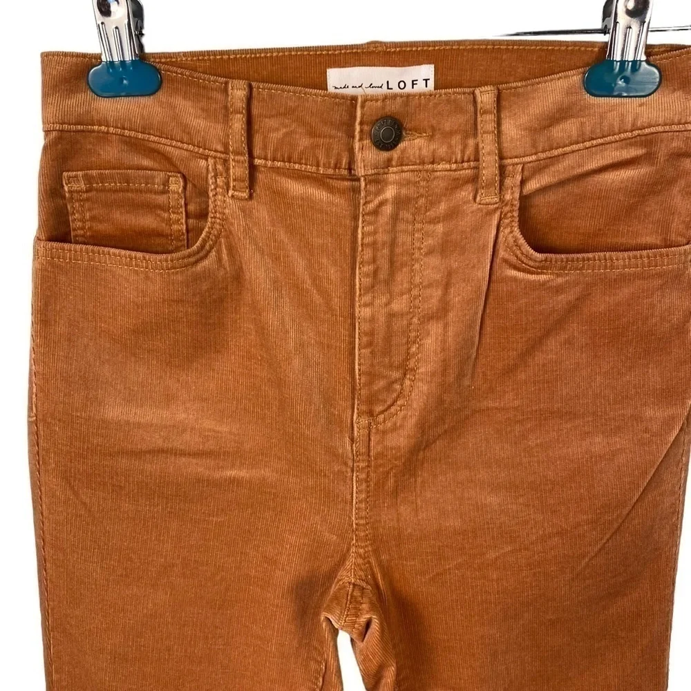 𝅺SKINNY Corduroy High Rise Pants | size 24 - Picture 3 of 10